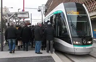Citadis 302, version lignes T7 et T8