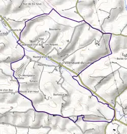 Carte topographique