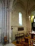 1re&nbsp;travée, élévation sud.