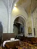 Nef, 4e&nbsp;travée, élévation nord.