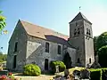 La chapelle Sainte-Maxence au hameau d'Yvillers.