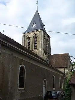 Église Saint-Germain, façade est.