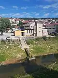 L’embarcadère en période de sécheresse.