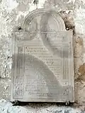 Plaque de fondation.