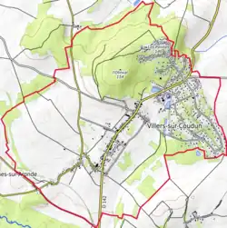 Carte topographique