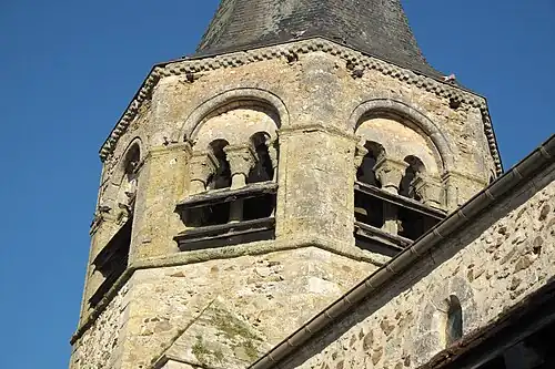 Détail du clocher.