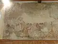 Fresque des 3 morts et des 3 vifs, vue partielle