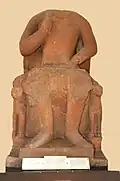 Statue monumentale de Vima Kadphises, Ier siècle