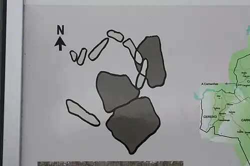 Plan du dolmen