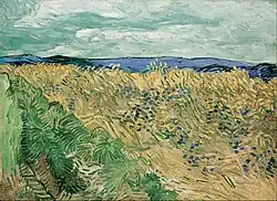 Champ de blé aux bleuets - Vincent van Gogh - 1890