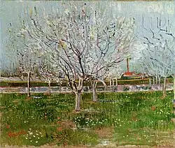Verger fleurissant, 188853 × 64 cmNational Gallery d'Edimbourg