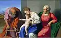 With St Anne.