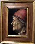 Portrait d'homme âgé1495-1500, Philadelphie