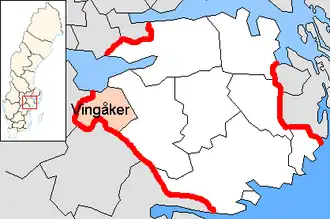 Localisation de Vingåker