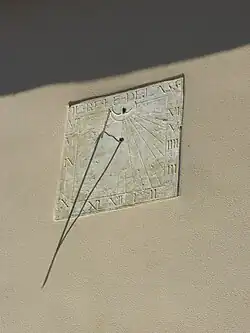 Cadran solaire.