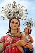 Image de la Virgen de la Estrella.