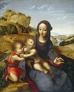 Vierge à l'Enfant avec saint JeanNational Gallery of Art