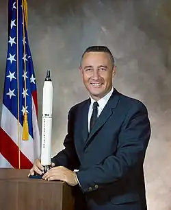 Portrait de Virgil Grissom en 1964.