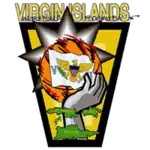 alt=Écusson de l' Équipe des Îles Vierges des États-Unis