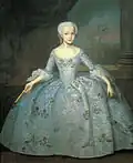 Portrait de Sarah Eleonor Fermor (vers 1750)par Ivan Vichniakov.
