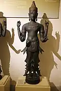 Vishnou. Bronze, XIVe&nbsp;siècle.