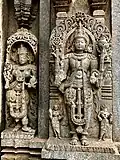 Lakshmi et Vishnou.