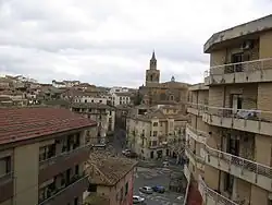 Vue de Barbastro et de la cathédrale Santa María de la Asunción