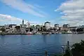 Valdivia vu d'Isla Teja