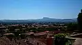 Vue sur Saint-Marin et la Vallée du marecchia.