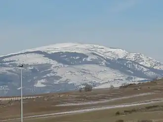 Vue du mont Gorbeia.