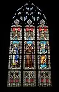 Saint-Louis, Saint-François d'Assise et Sainte-Élisabeth de Hongrie.