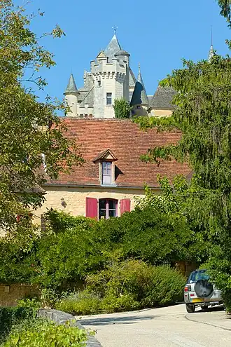 Vue depuis le village.