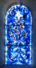 Arbre de vie, Au-dessus de l'orgue, 1984, Mauret.