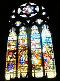 Vitrail de la nativité.