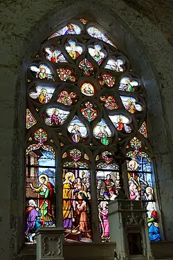 Vitrail du cœur