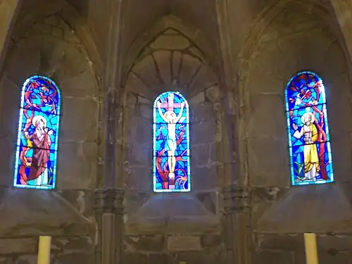 Vitrail Crucifixion.