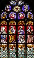 Maîtresse-vitre de l'église.