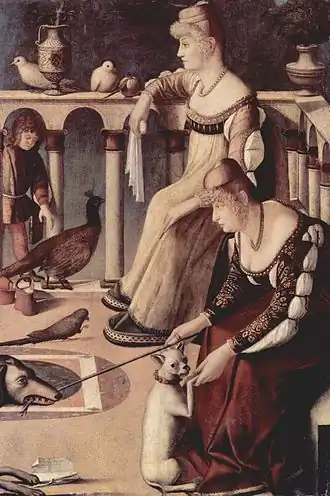 Deux Dames vénitiennes – Musée Correr, Venise.