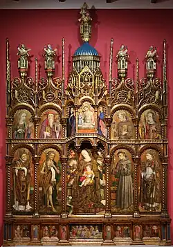 Polyptyque de San Severino Marche.