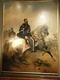 Victor-Emmanuel II à cheval, Gerolamo Induno, 1861.