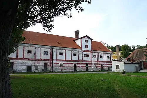 Ancienne brasserie.