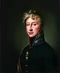 Sergei (?) Sergueïevitch Galitzine (ru) (1794-1861), années 1810.