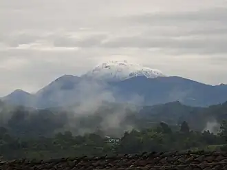Vue du volcan.
