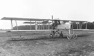 Vue de l'avion.