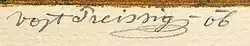 signature de Vojtěch Preissig