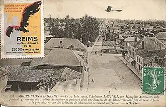 Le village en 1909.