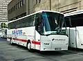 Bus Eurolines exploité par Volánbusz (en 2015).