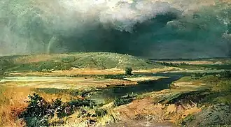 Lagunes de la Volga 1870.