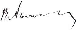 signature de Włodzimierz Antonowicz