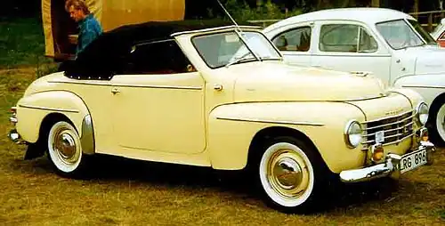 Volvo PV445 Cabriolet 1953.
